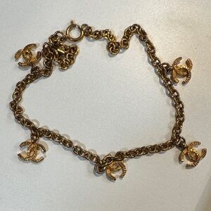 Chanel 5 CC necklace